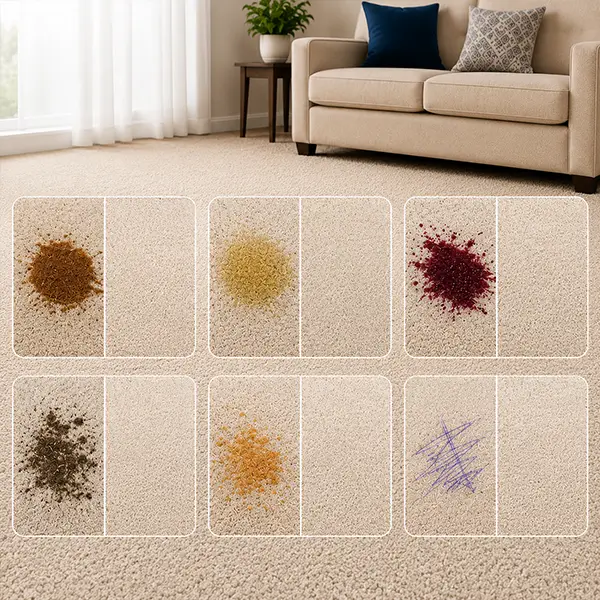 Stain Removal for Everyday Carpet Problems