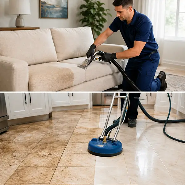 Upholstery and Tile Cleaning for a Cleaner Home